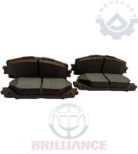 brilliance front brake pad